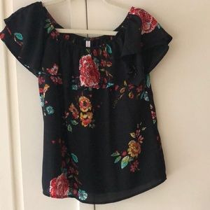 Off the shoulder blouse